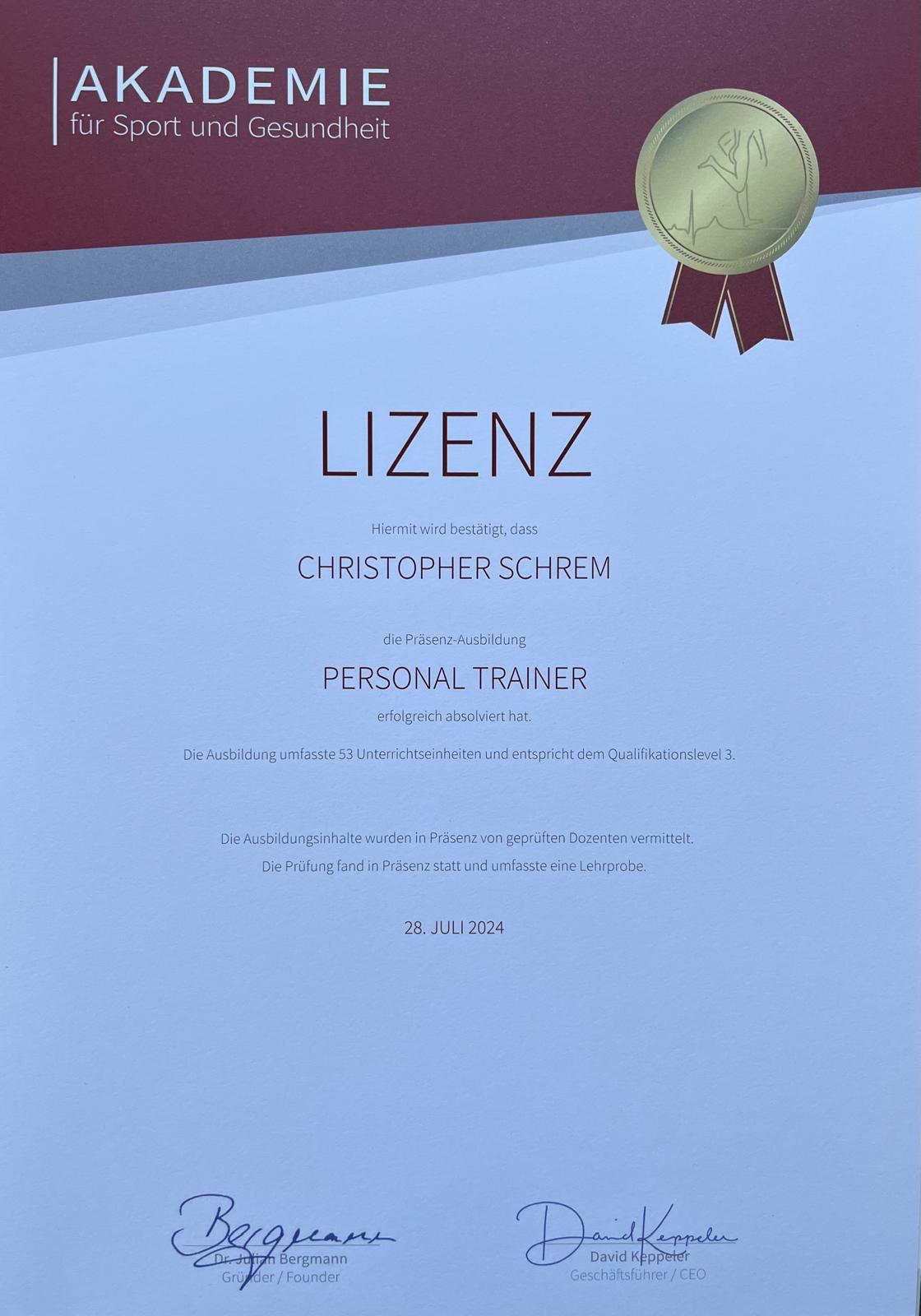 PERSONALTRAINER